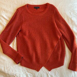 Banana Republic Cutout-Front Crew Pullover - M